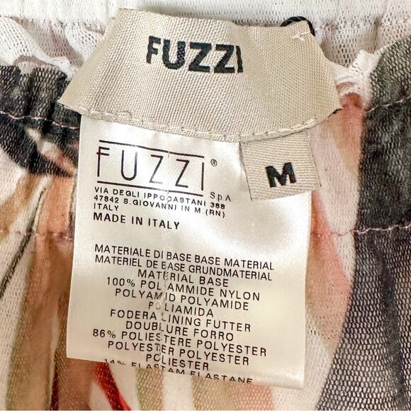 Fuzzi Jungle Mesh Print Off the Shoulder Midi Dress, EUC, Size Medium, MSRP $895 - Picture 7 of 10